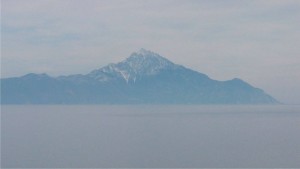 View of Mount Athos